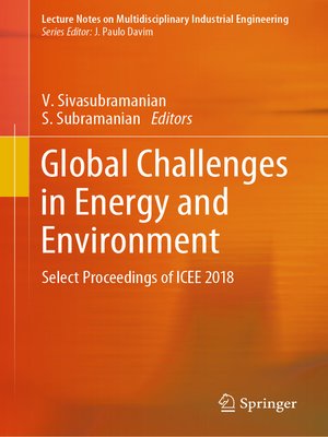 cover image of Global Challenges in Energy and Environment